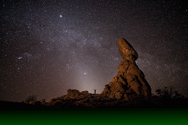 Zodiacal Light - Arches National Park