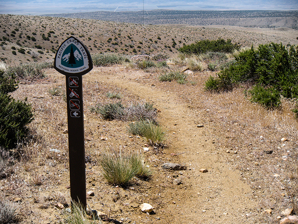 Pacific Crest Trail Sign
